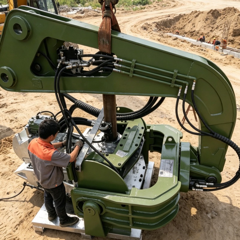 Heavy Equipment Driver - Customized Pile Driver Heavy Duty Hydraulic