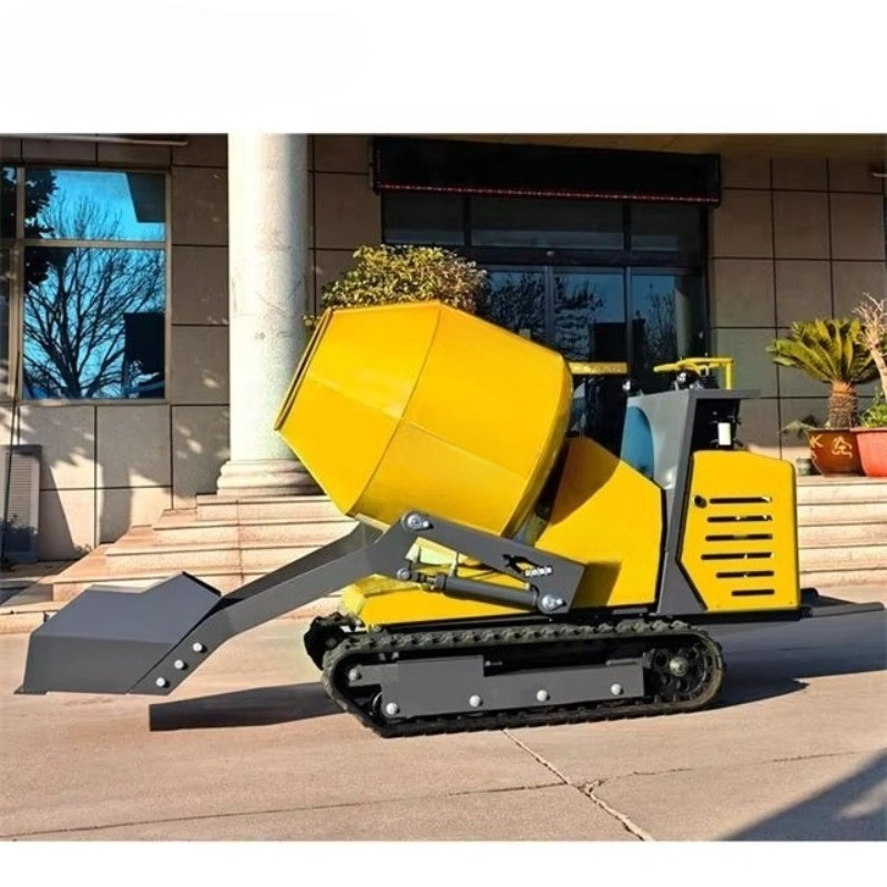 Crawler Self-Loading 0.8 Ton C - Concrete Mixer Machine ulasan dan harga