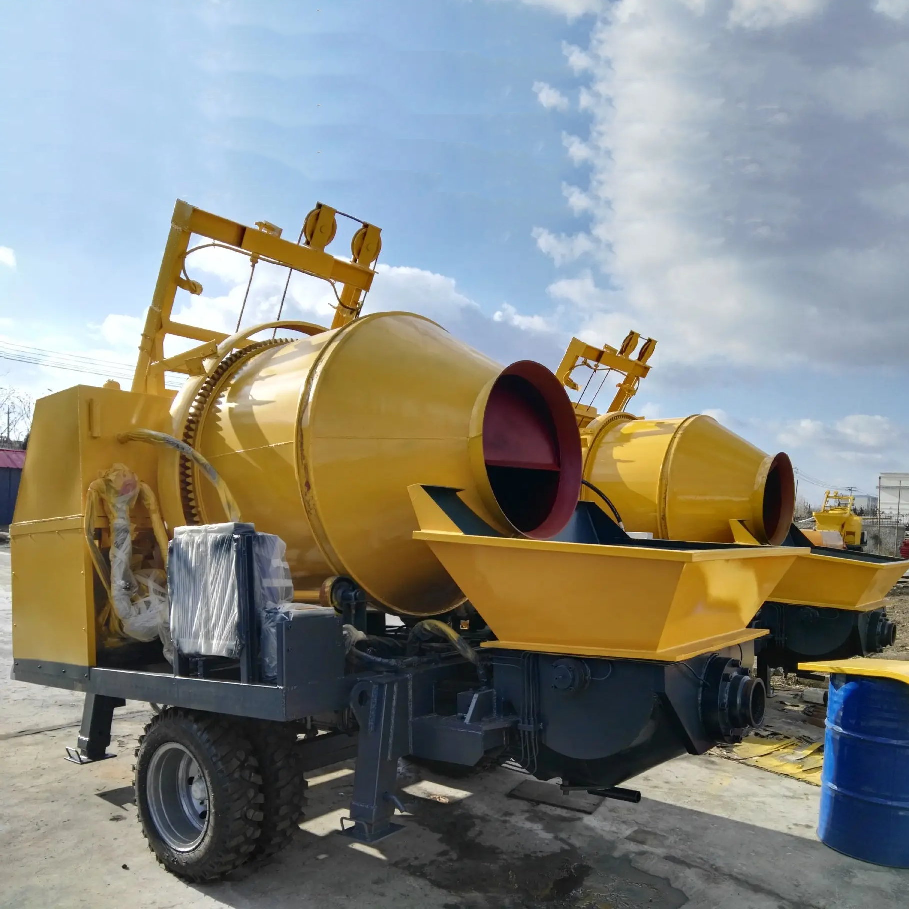 YG Customized Concrete Mixer W - Concrete Mixer Machine ulasan dan harga