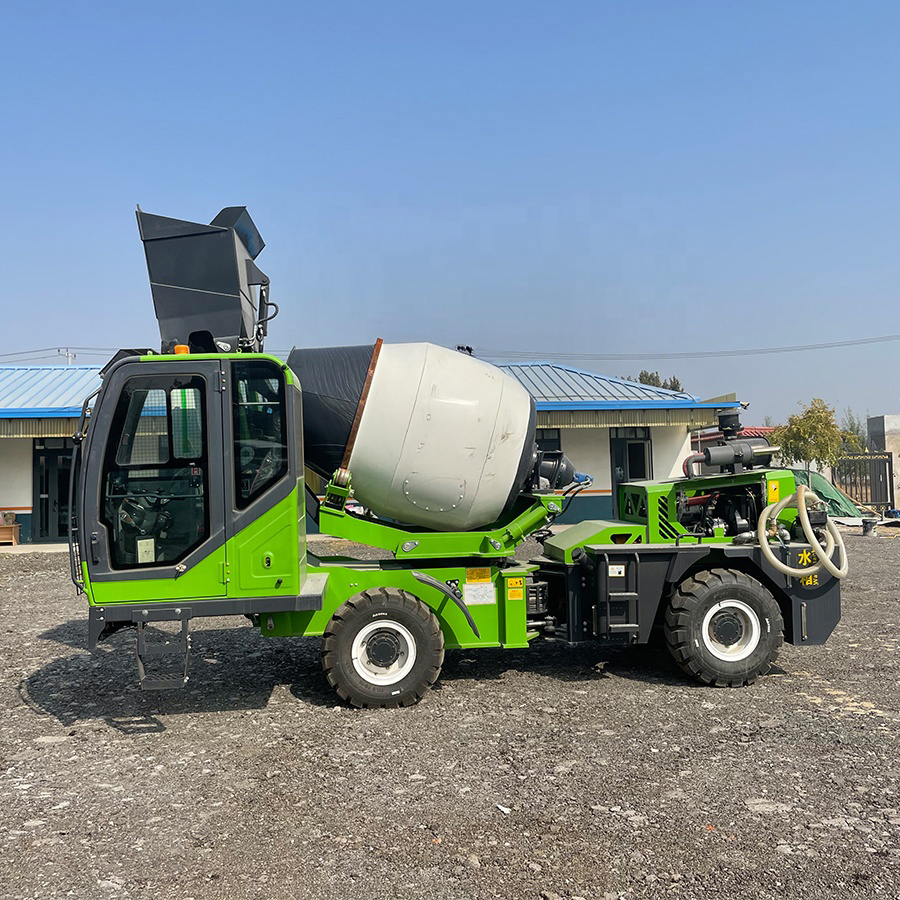 1.8m3 EPA EU5 Mixer Truck Dies - Concrete Mixer Machine ulasan dan harga