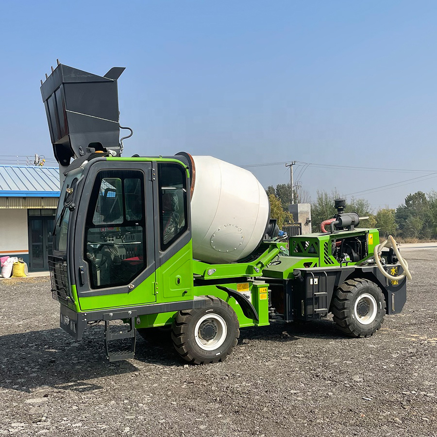 1.8m3 EPA EU5 Mixer Truck Dies - Concrete Mixer Machine ulasan dan harga