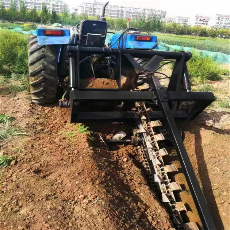 【Hot】Chain Trencher Machine |  - Heavy Equipment Trencher ulasan dan harga