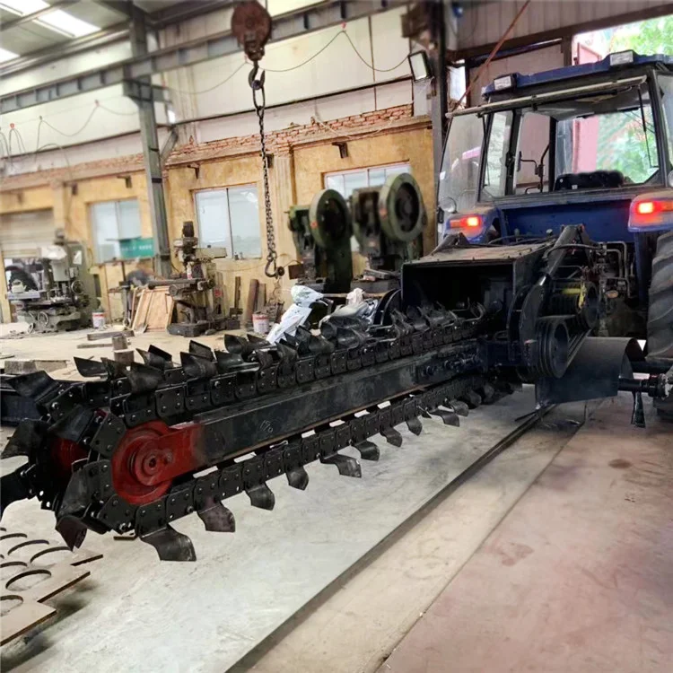 【Hot】Chain Trencher Machine |  - Heavy Equipment Trencher ulasan dan harga