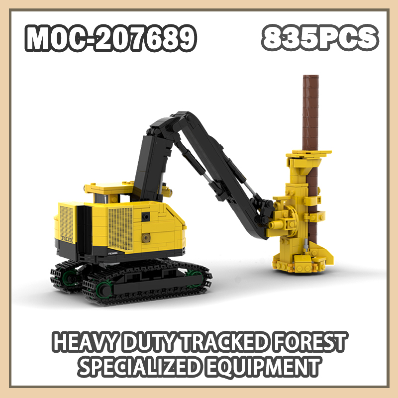 835PCS Urban Engineering Mocs  - Heavy Equipment Engineering ulasan dan harga