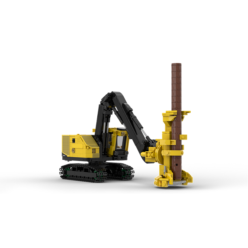 835PCS Urban Engineering Mocs  - Heavy Equipment Engineering ulasan dan harga