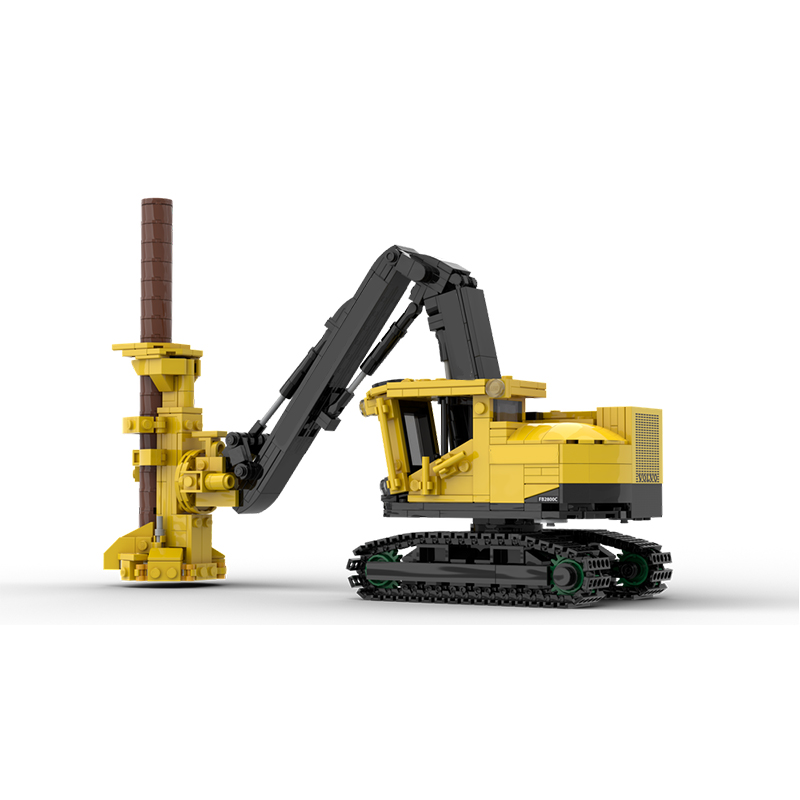 835PCS Urban Engineering Mocs  - Heavy Equipment Engineering ulasan dan harga