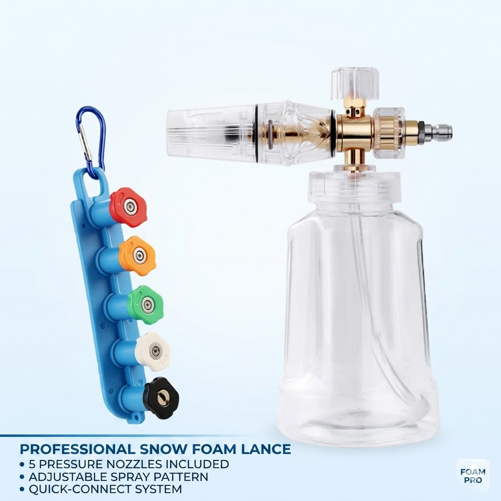 Heavy Duty 1L Car Foam Sprayer - Heavy Equipment Engineering ulasan dan harga