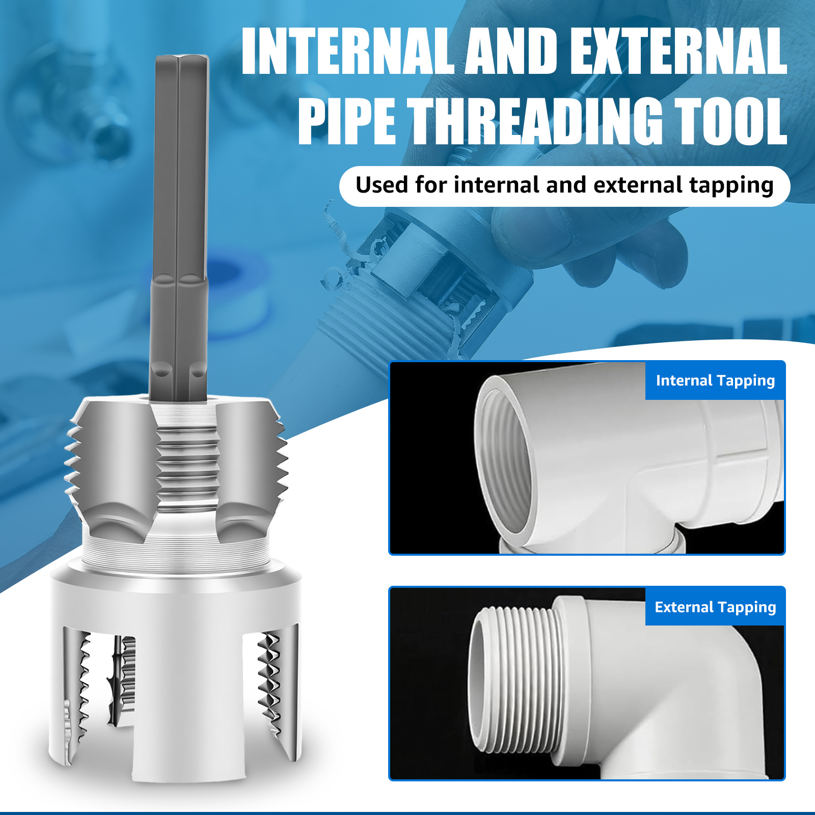 4 in 1 Water Pipe Thread Cutti - Pipe Threading Machine ulasan dan harga