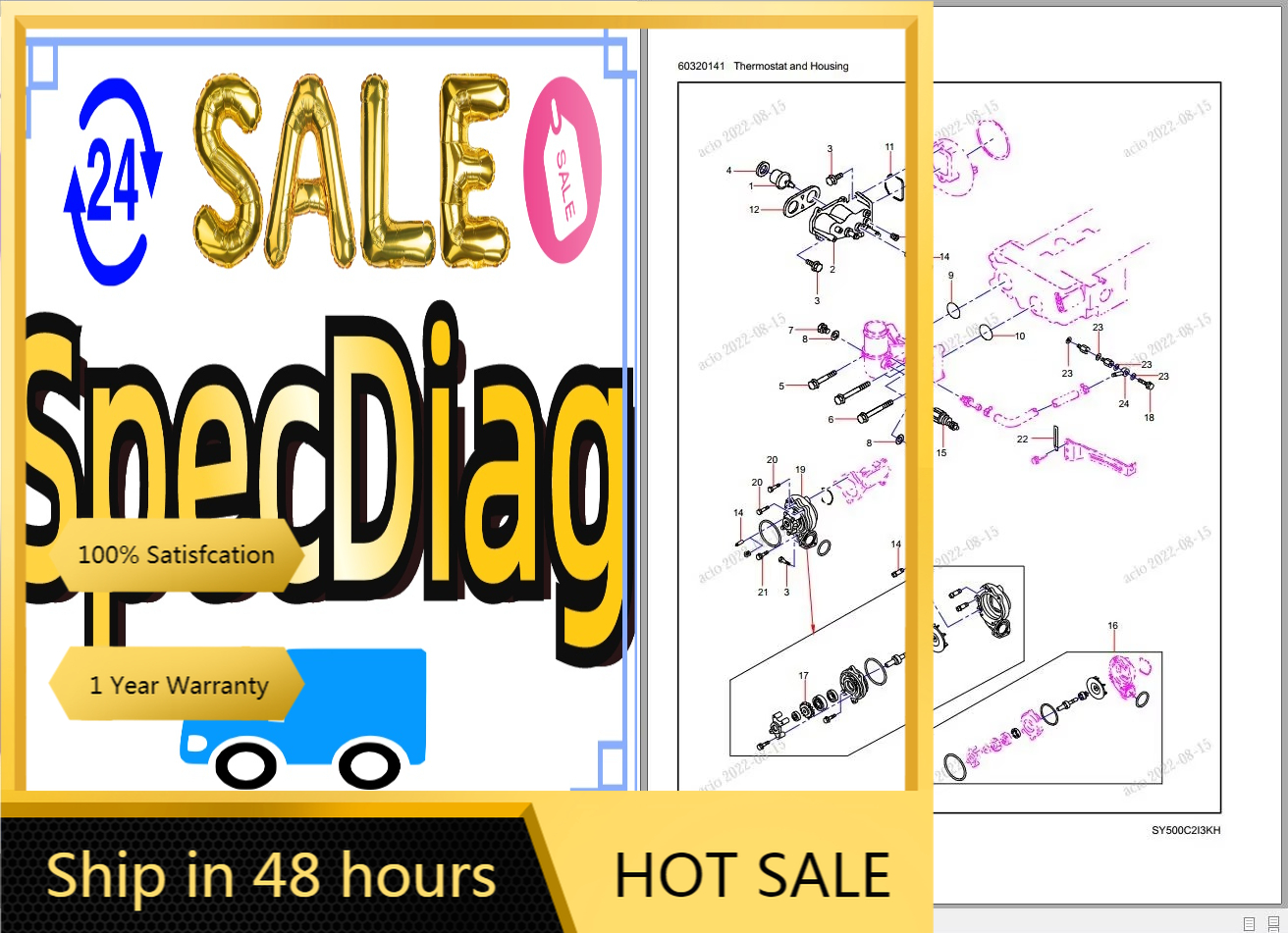 SpecDiag Sany Heavy Equipment  - Heavy Equipment Pdf ulasan dan harga