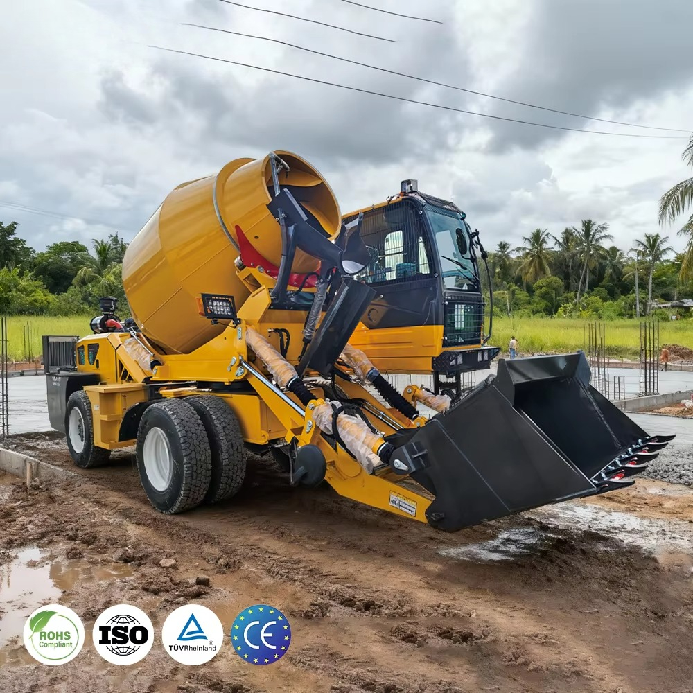 Manufacturer self-loading-conc - Concrete Mixer Machine ulasan dan harga