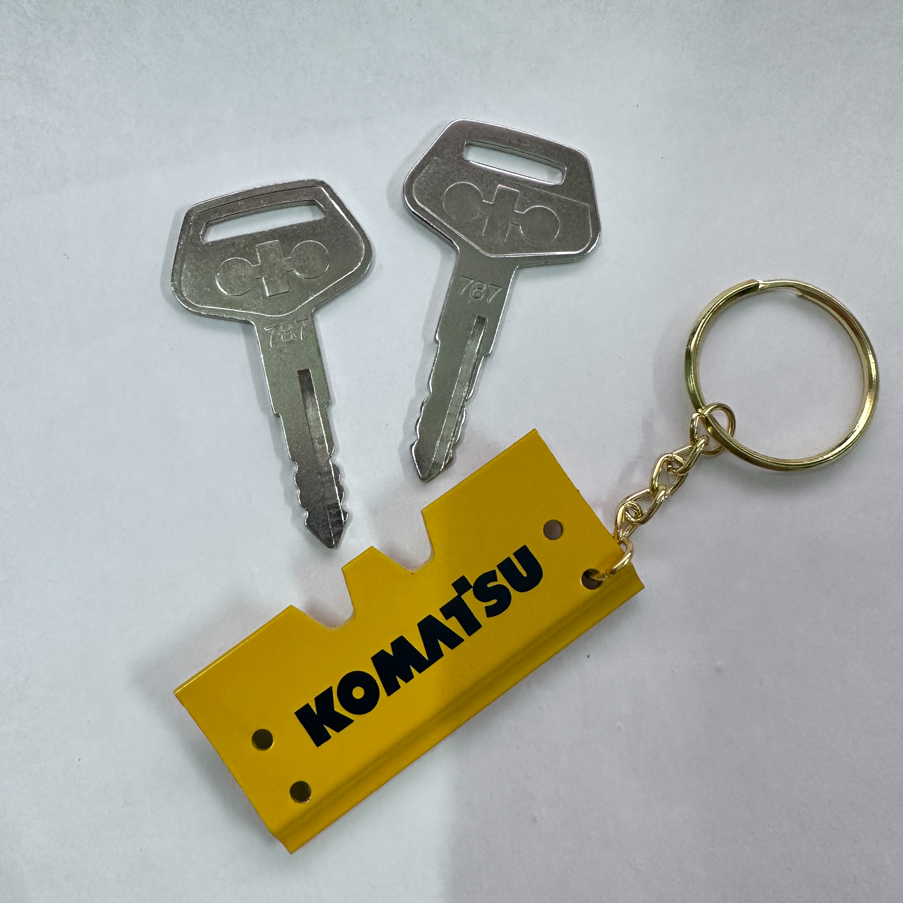 F0001 For komatsu Keychain PC- - Heavy Equipment Komatsu ulasan dan harga
