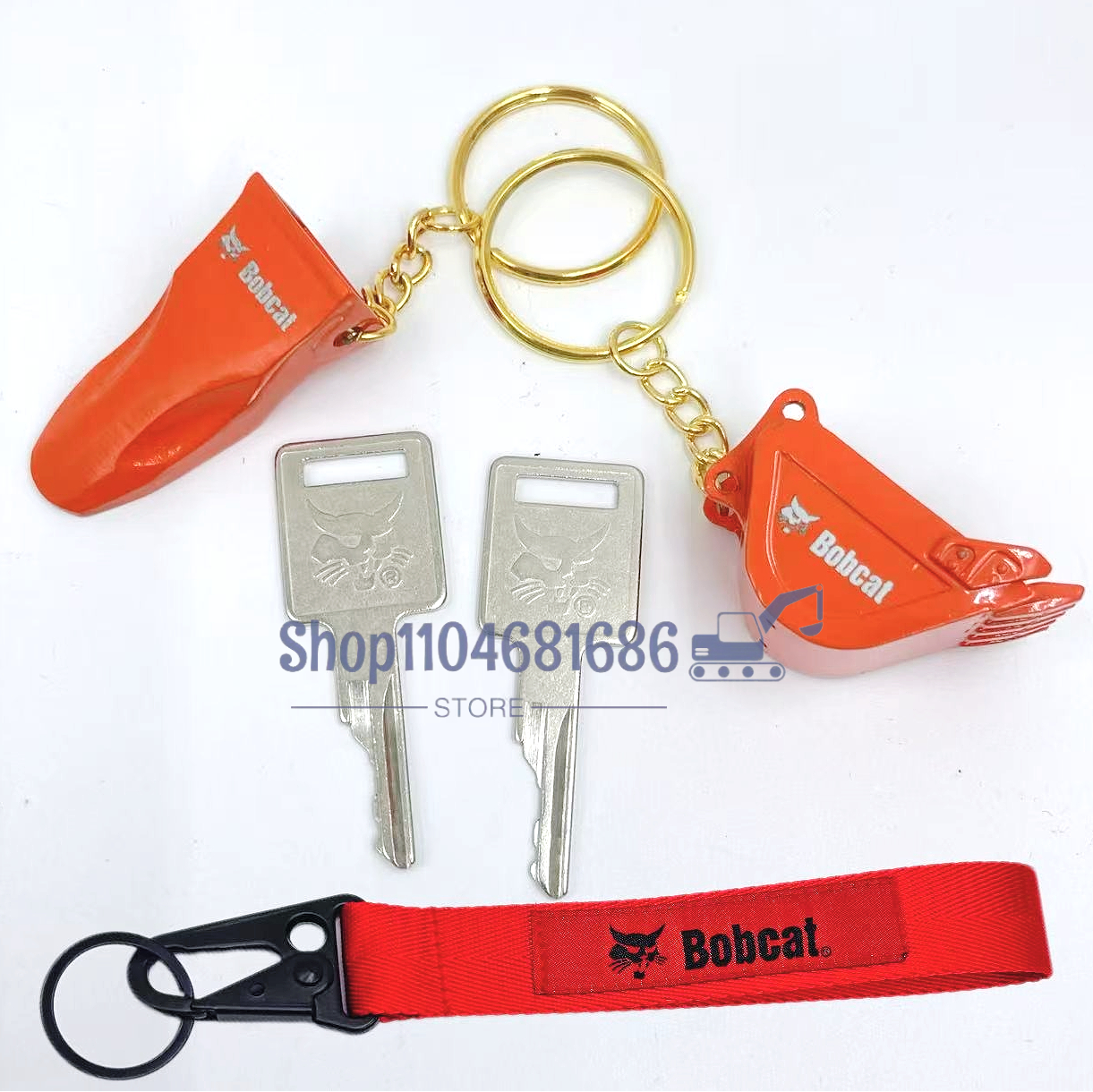 2pcs D250 Ignition Keys 669324 - Heavy Equipment Bobcat ulasan dan harga