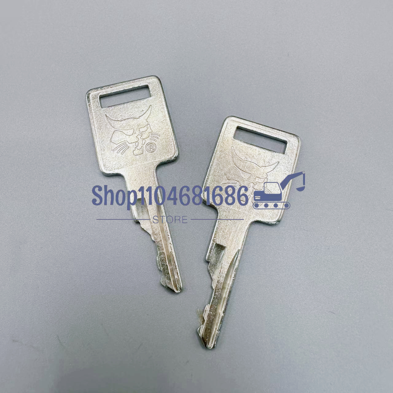 2pcs D250 Ignition Keys 669324 - Heavy Equipment Bobcat ulasan dan harga