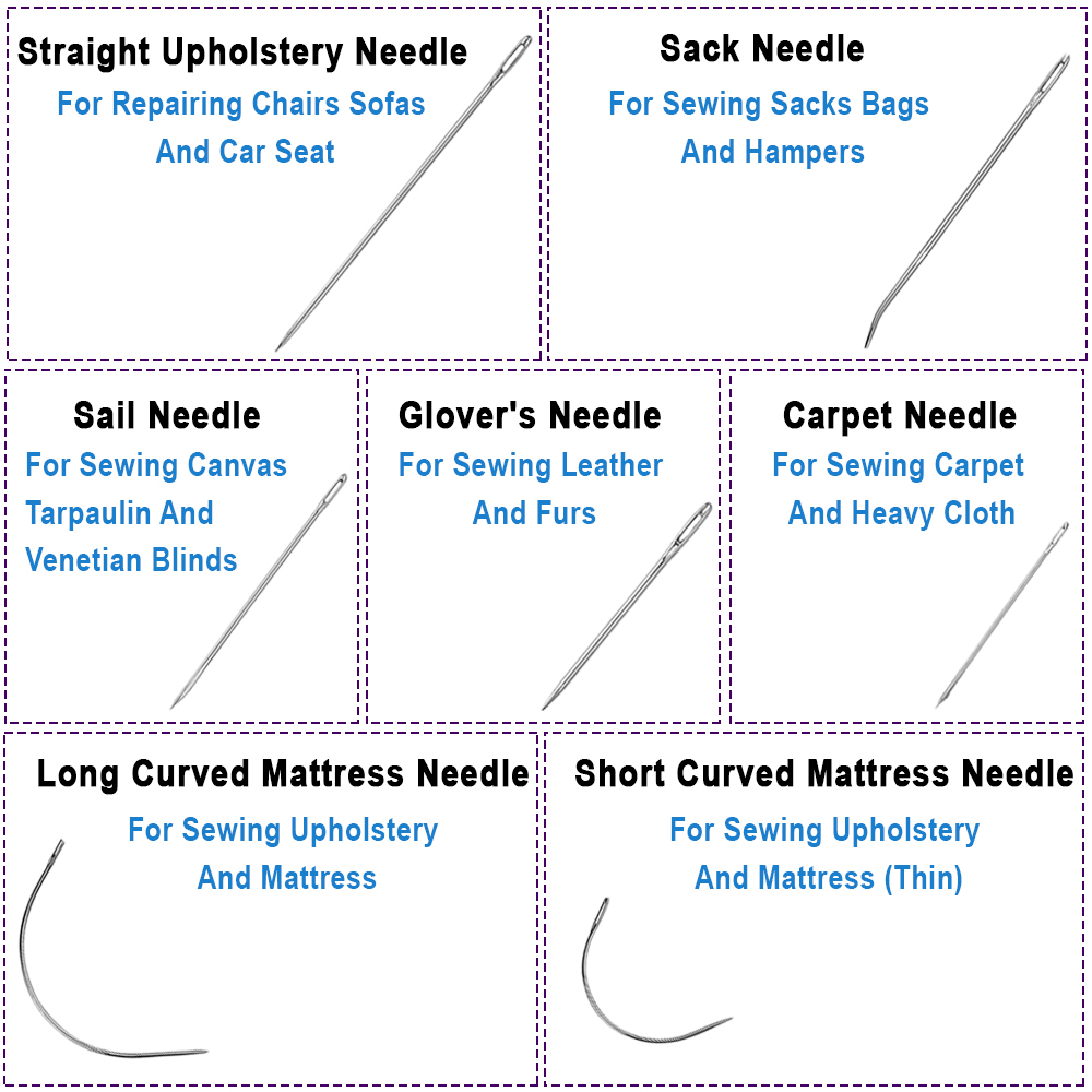 7 PCS/Pack Leather Sewing Need - Heavy Equipment Spare Parts ulasan dan harga