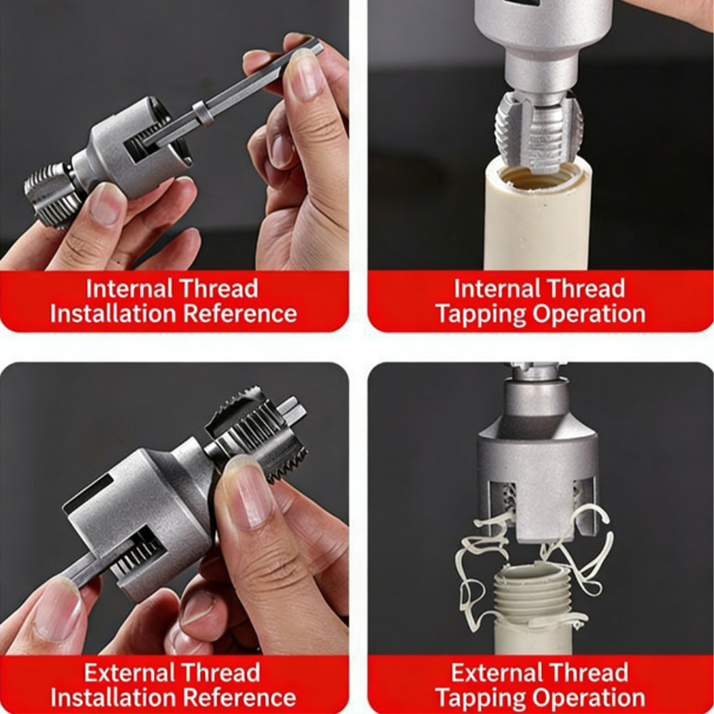 Pipe Thread Cutting Tool Integ - Pipe Threading Machine ulasan dan harga