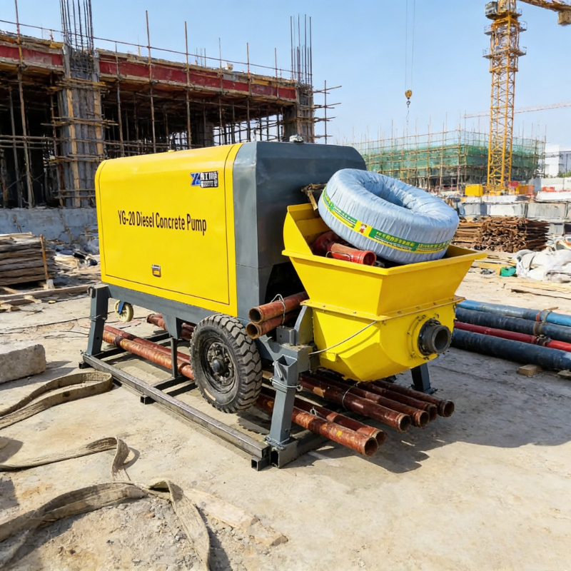 Best Price Mini Concrete Pump  - Concrete Mixer Machine ulasan dan harga