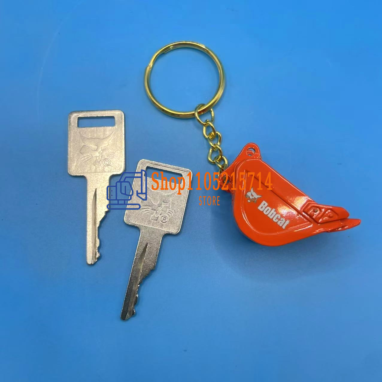 2pcs D250 Ignition Keys 669324 - Heavy Equipment Bobcat ulasan dan harga