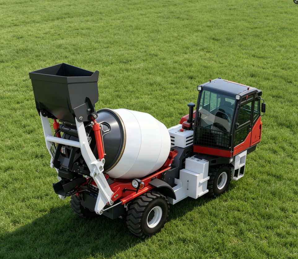 3.5m3 Self Loading Concrete Mi - Concrete Mixer Machine ulasan dan harga